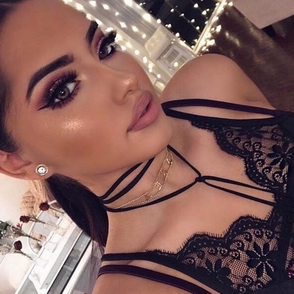 Gold Lollipop Crystal Earrings - Picture 2 of 2